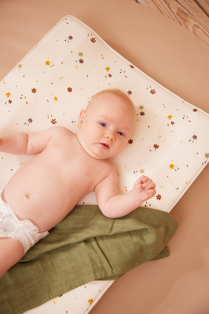FILIBABBA - Tapis à langer en châtaigne - Confort d'automne douillet 🍂✨