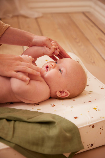 FILIBABBA - Tapis à langer en châtaigne - Confort d'automne douillet 🍂✨