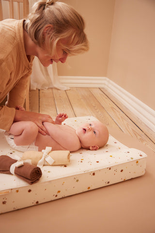 FILIBABBA - Tapis à langer en châtaigne - Confort d'automne douillet 🍂✨