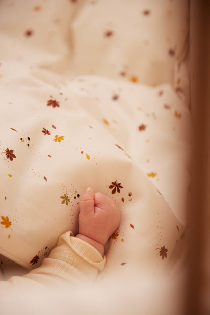 FILIBABBA - Junior Bettwäsche Set GOTS - Gemütliche Kastanien 🍂🌟