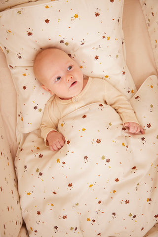 FILIBABBA - Junior Bettwäsche Set GOTS - Gemütliche Kastanien 🍂🌟