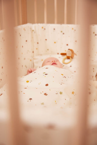 FILIBABBA - Junior Bettwäsche Set GOTS - Gemütliche Kastanien 🍂🌟