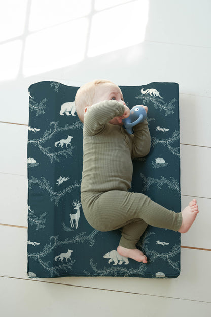 FILIBABBA - Tapis à langer nocturne - Design nordique confortable 🌙✨