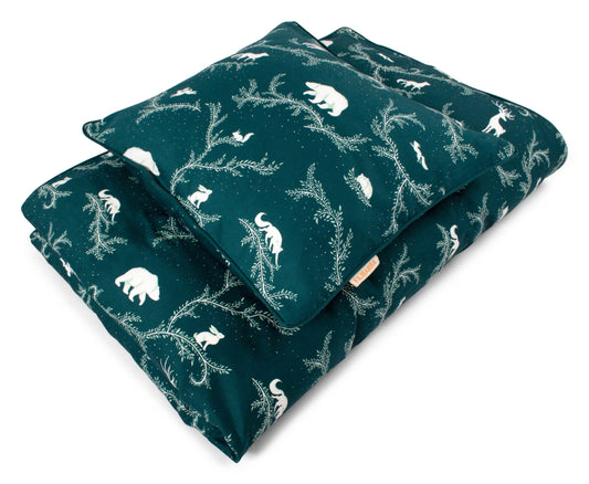 FILIBABBA - Junior Bedding GOTS - Dreamy Night Forest 🌙✨