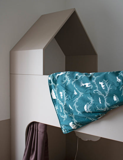 FILIBABBA - Biancheria per Bambini GOTS - Notte da Sogno nel Bosco 🌙✨