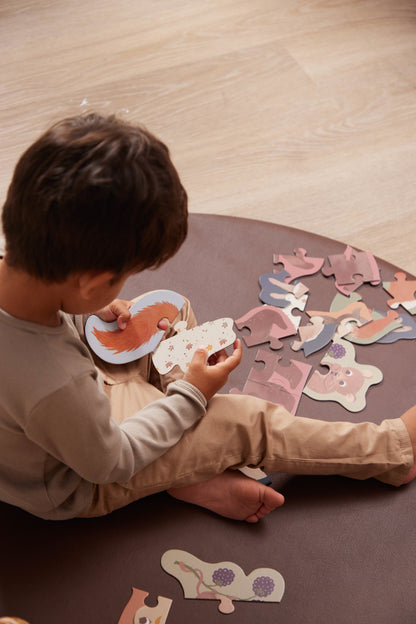 FILIBABBA - Нордичні звірі Пазл Комплект - Весело та Навчання 🧩✨