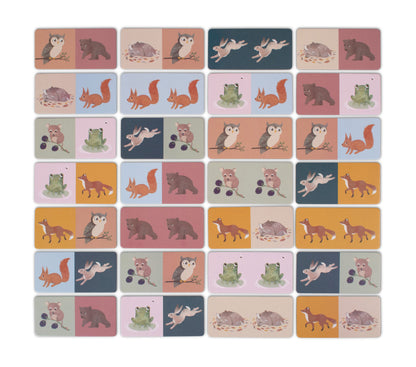 FILIBABBA - Nordiskt Djur Dominospel - Roligt för Barn! 🦊🎲