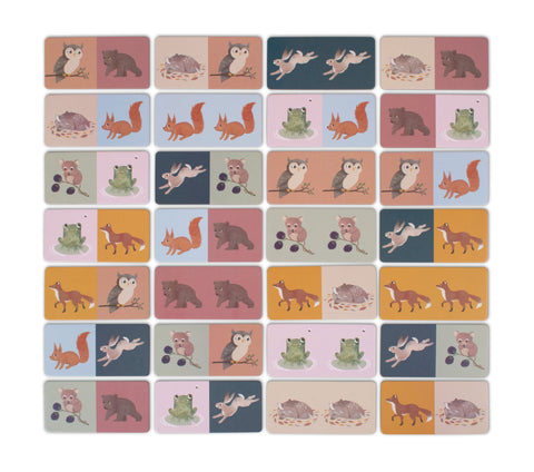 FILIBABBA - Nordiskt Djur Dominospel - Roligt för Barn! 🦊🎲