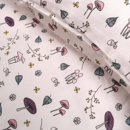 FILIBABBA - Skogsgolv Rosen Baby Sängkläder - Mysiga Drömmar 🌿💤