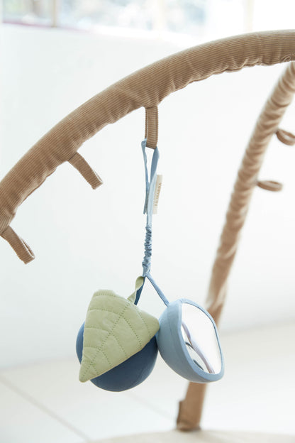 FILIBABBA - Juguete de Actividad Espejo de Bayas - ¡Involucra a tu bebé en el juego! 🌿🔍