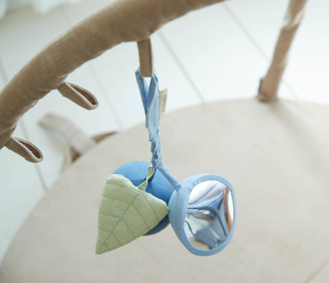 FILIBABBA - Juguete de Actividad Espejo de Bayas - ¡Involucra a tu bebé en el juego! 🌿🔍