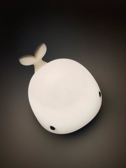 FILIBABBA - Christian hval LED lampe - hyggelige nætter følgesvend 🐋✨