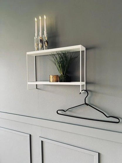 MIOMIO Double White Shelf - Versatility Meets Elegance