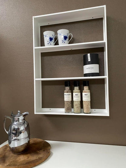 Discover the MIOMIO Large White Shelf - A Blend of Elegance and Durability