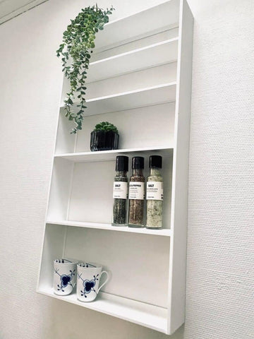 MIOMIO XL White Shelf - Where Grandeur Meets Functionality