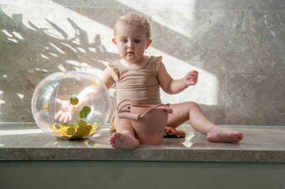 FILIBABBA - Ballon d'Eau en Or Pailleté - Étincelle & Jouez ! ✨🏖️