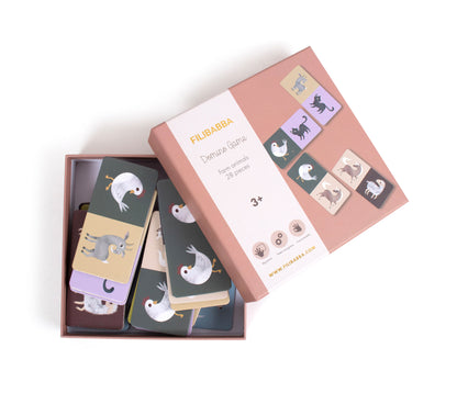 FILIBABBA - Bondegårdsdyr Domino Spil - Sjov for Alle Aldre 🐑🐔