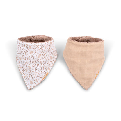 FILIBABBA - Bandana Bib 2-Pack - Bedårende & Absorberende 🌿✨