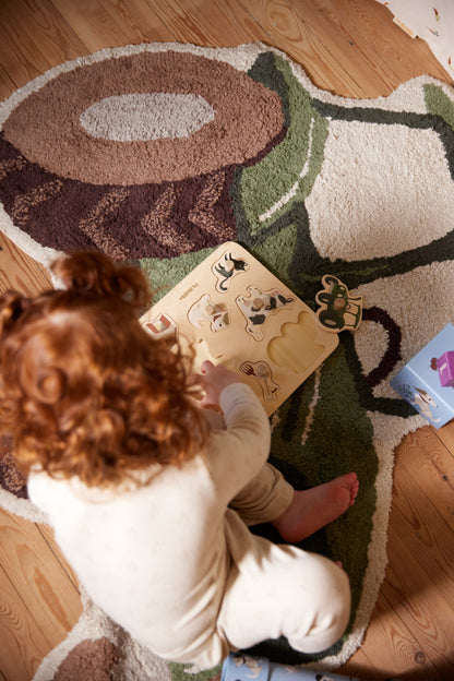 FILIBABBA - Traktor Teppe - Koselig Leketid Nødvendighet 🚜