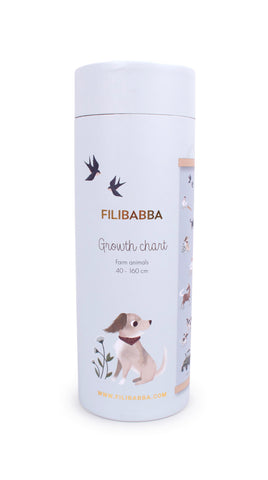FILIBABBA - Barnens växdiagram - Utsökt gårdsskoj 🐴✨
