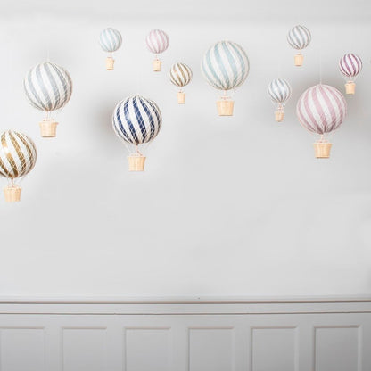 FILIBABBA - Heißluftballon Donkerblauw 20 cm - Betoverende Decor 🌟🎈