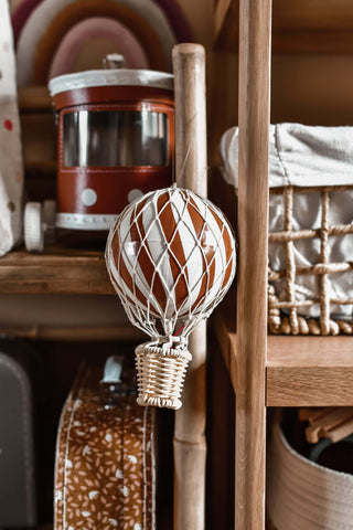 FILIBABBA - Heißluftballon Decor 10cm - Dromerige Kamergenot 🎈✨