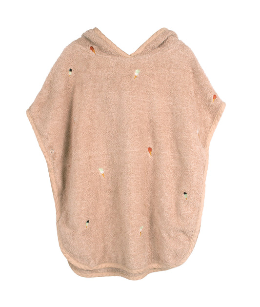 FILIBABBA - Gewatteerde Strand Poncho - Gezellige & Organische Comfort 🌿✨