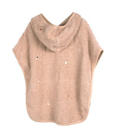 FILIBABBA - Gewatteerde Strand Poncho - Gezellige & Organische Comfort 🌿✨