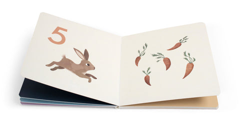 FILIBABBA - Книжка для малюків "Рахуй до десяти" - Веселе навчання для малят 📚✨