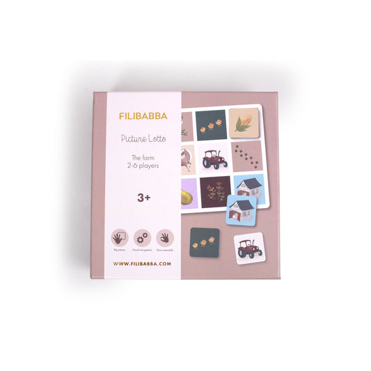 FILIBABBA - Min Farm Lotto - Rolig & Lärande Spel 🌟🎲
