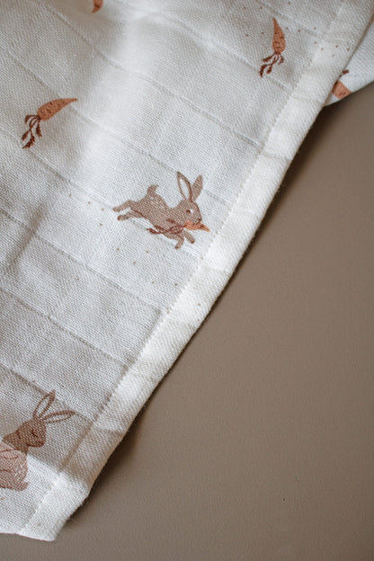 FILIBABBA - Muslin Klud GOTS - Essentiel Baby Komfort 🌿🐇