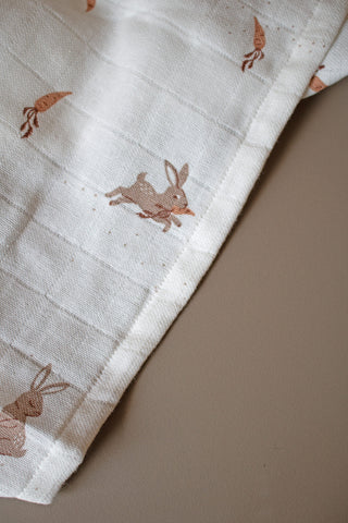 FILIBABBA - Muslin Klud GOTS - Essentiel Baby Komfort 🌿🐇