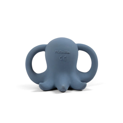 FILIBABBA - Otto blæksprutten bidering - Naturlig komfort til babyer 🐙✨
