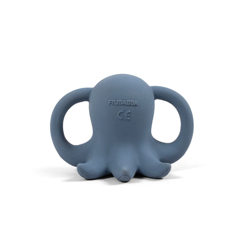 FILIBABBA - Otto blæksprutten bidering - Naturlig komfort til babyer 🐙✨