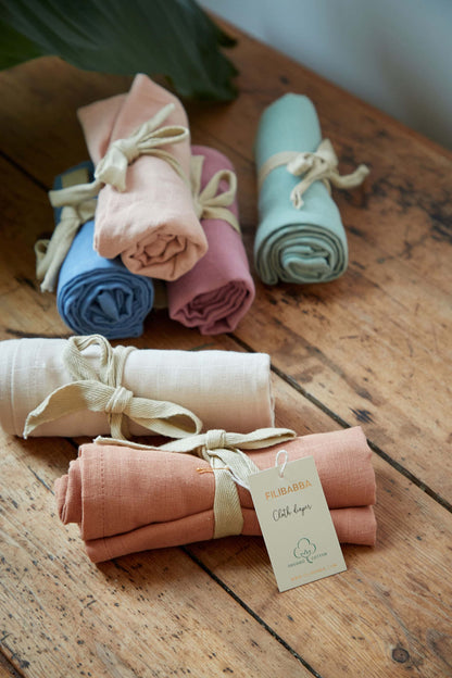 FILIBABBA - Tissu Muslin Biologique - Essentiels Polyvalents 🌿✨