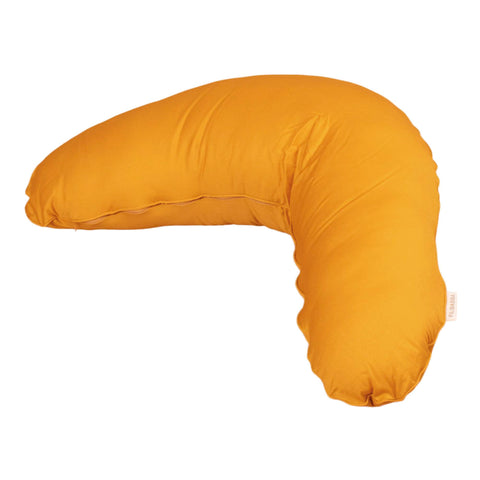 FILIBABBA - Stillingspude Solid Golden Mustard - Komfortabel støtte til mor og baby 🌟