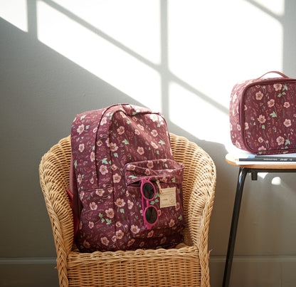 FILIBABBA - Återvunnet RPET Ryggsäck - Höstblommor Glädje 🌼🎒