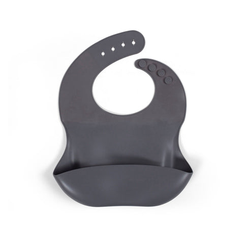 FILIBABBA - Silikone Smæk Sten Grå - Let At Rengøre & Rejsevenlig ✨🍼