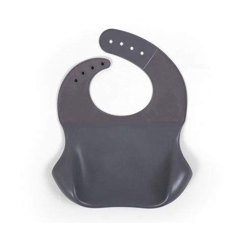 FILIBABBA - Silikone Smæk Sten Grå - Let At Rengøre & Rejsevenlig ✨🍼