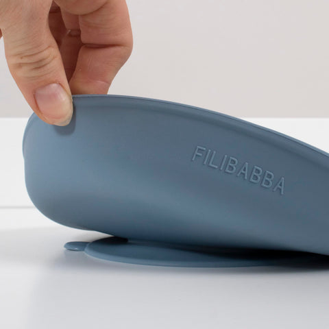 FILIBABBA - Platos de Silicona - Paquete de 2 - Prácticos y Elegantes 🍽️