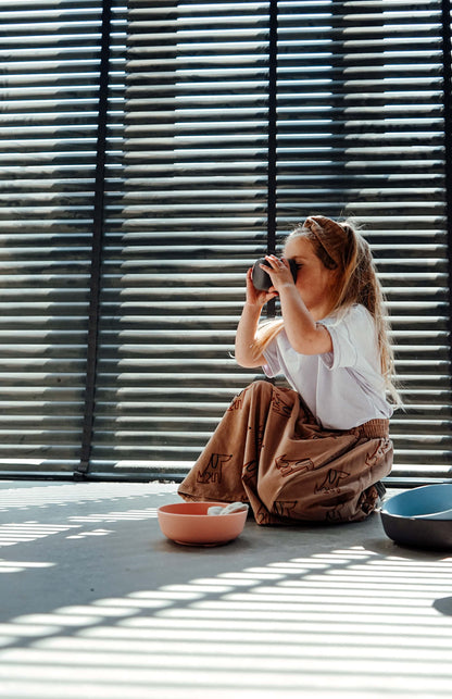 FILIBABBA - Conjunto de Cuencos de Silicona 2-Pack - Perfecto para Niños 🍑