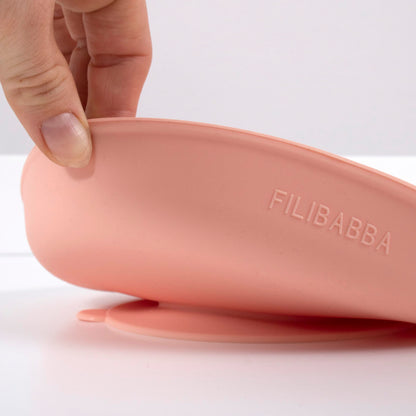 FILIBABBA - Silikon Tallerkensett - Holdbart og Stilig 🍑✨