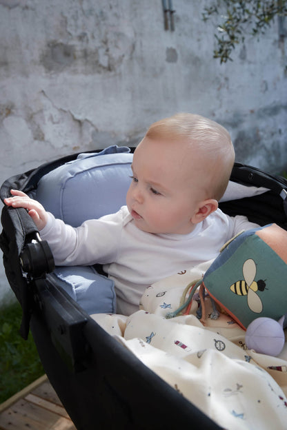 FILIBABBA - Gry Stroller Cushion - Ultimativ Komfort for Baby 🚼💕