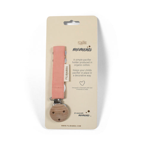 FILIBABBA - Sutterkæde Koraller - Økologisk Komfort 🌿👶