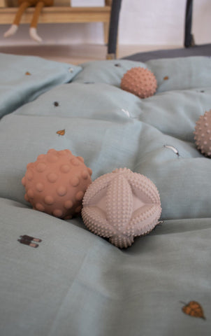 FILIBABBA - Melon Sensorisk Motorboll - Inspirera Lekstund Kul 🎈