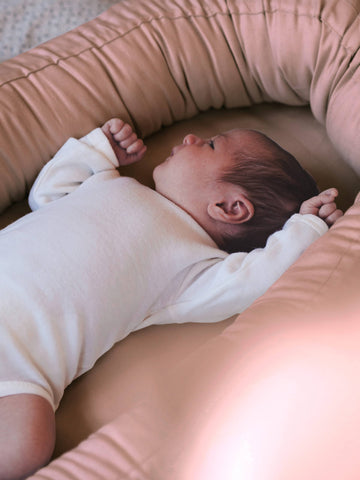 FILIBABBA - Kapok Babynest Blush - Cozy & Safe Sleep 💕