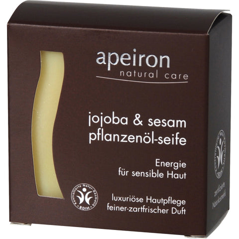 Apeiron - Jojoba & Sesame Plant Oil Soap - Gentle Skin Care 🌿✨