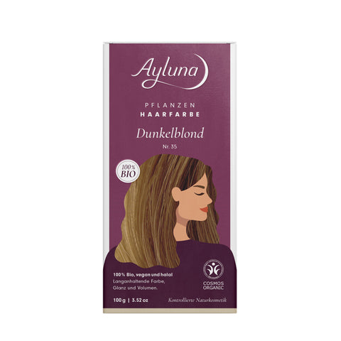 Ayluna - Dark Blond Plant Hair Color - Vibrant and Natural Care 🌿✨