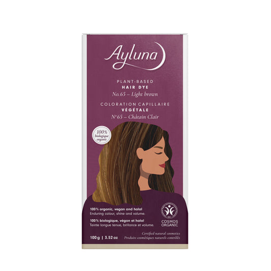 Ayluna - Light Brown Plant Hair Dye - Premium Natural Color 🌿✨