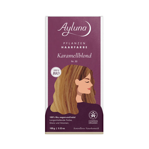 Ayluna - Plant Hair Color Caramel Blonde - Luminous Shine 🌿✨